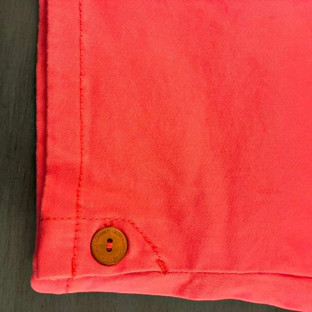 Gloria Vanderbilt Avery Bermuda Shorts Womens 8 Pink Pull On Stretch Coastal